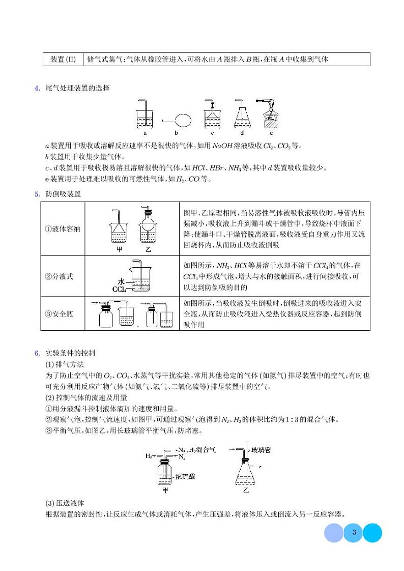 物质制备综合实验探究（讲义）（学生版）第3页