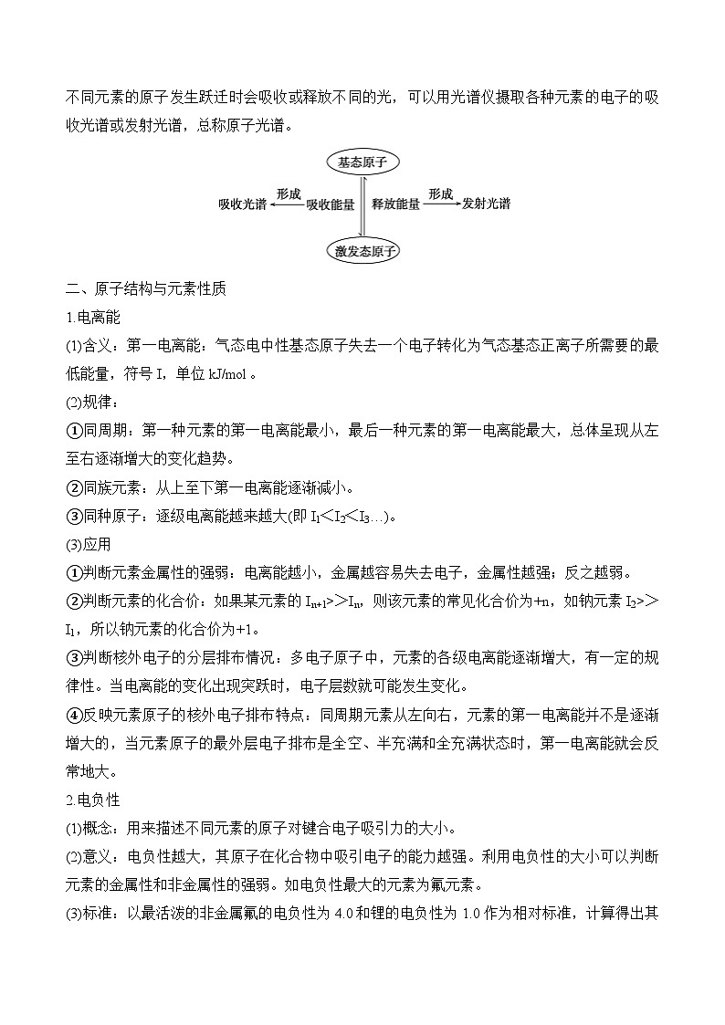 2025届高考化学二轮复习：专题二十四 物质的结构与性质和元素周期律  教案第3页