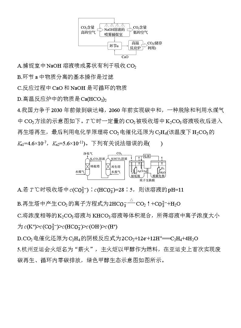 (一)关注碳中和，推进碳达峰  （含答案）-2025年高考化学考前特训第2页