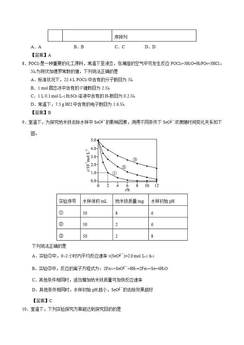 辽宁省鞍山市2025届高三上学期第三次月考化学试卷第3页
