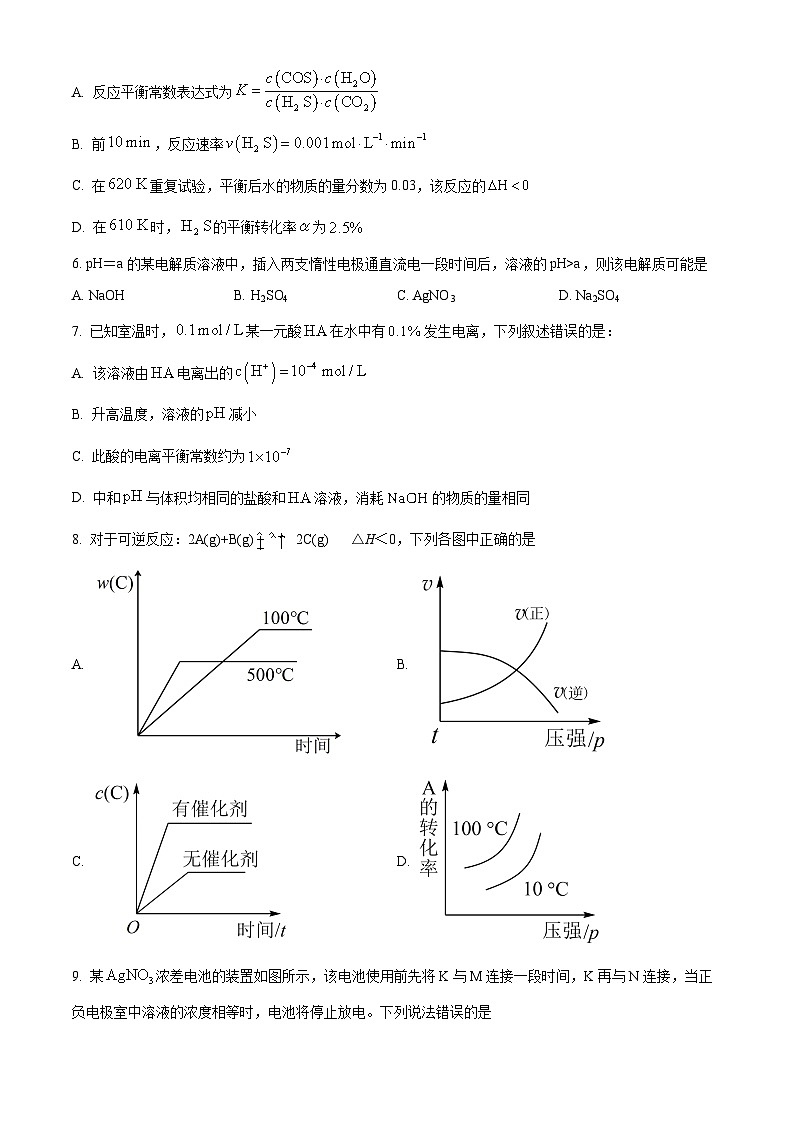 福建省名校协作考试2024-2025学年高二上学期11月期中化学试题无答案第2页
