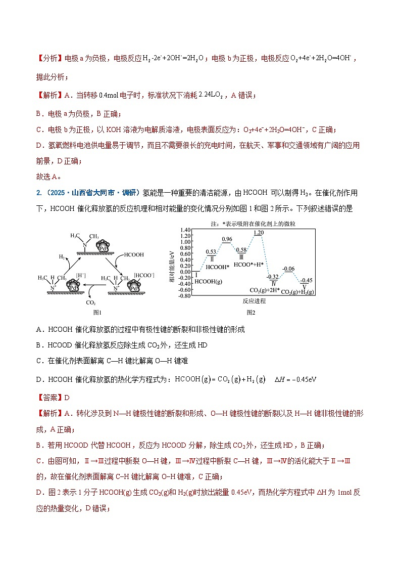 热点素材03 新能源与新材料-2025年高考化学 热点 重点 难点 专练（新高考通用）（解析版）第2页