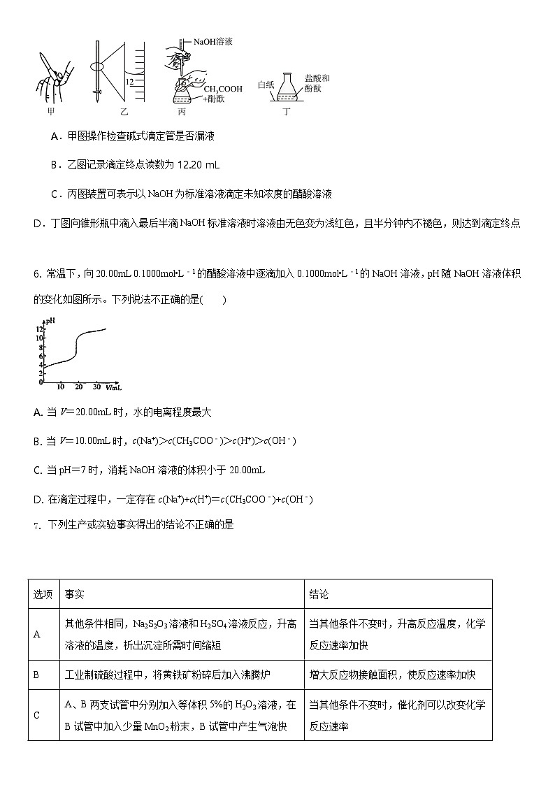 山东省潍坊安丘市等四区县2024-2025学年高二12月月考化学试题第2页