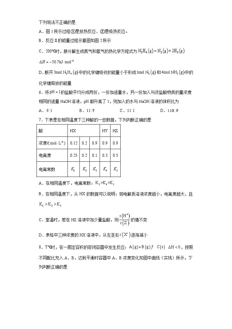 山东省青岛第二中学2023-2024学年高二上学期期中考试化学试题第3页