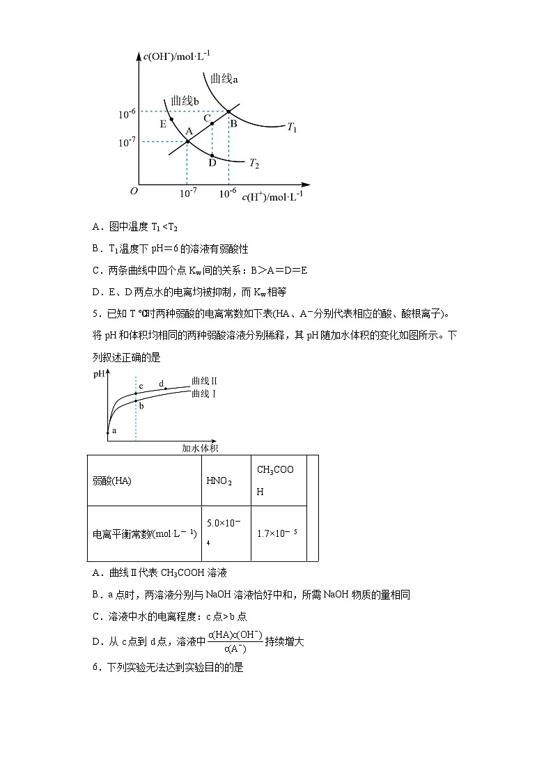 山东省实验中学2023-2024学年高二上学期期中考试化学试题第2页