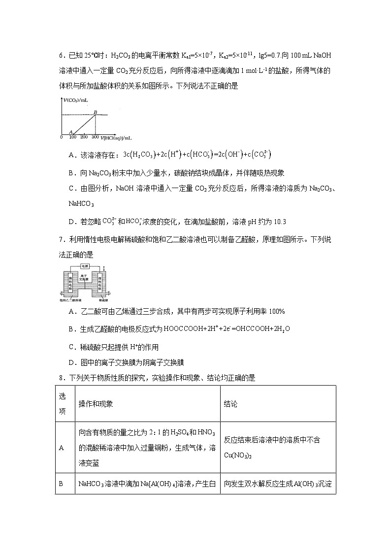 2024-2025学年江西省“三新”协同教研共同体高三上学期联考化学试题第2页