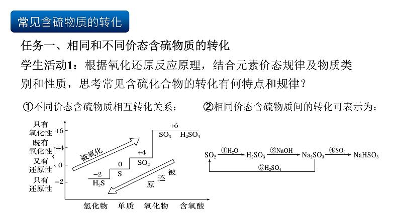 人教版（2019）高中化学必修二实验活动5  不同价态含硫物质的转化 课件第6页