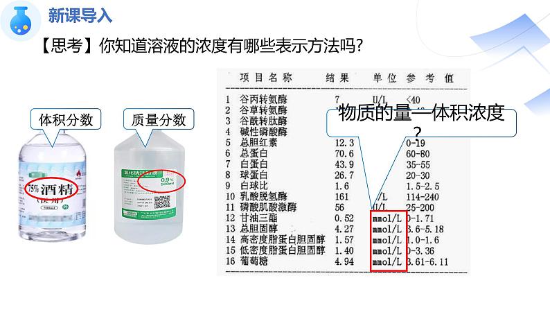 2.3.3物质的量浓度 课件2024-2025学年高一上学期化学人教版（2019）必修一第3页