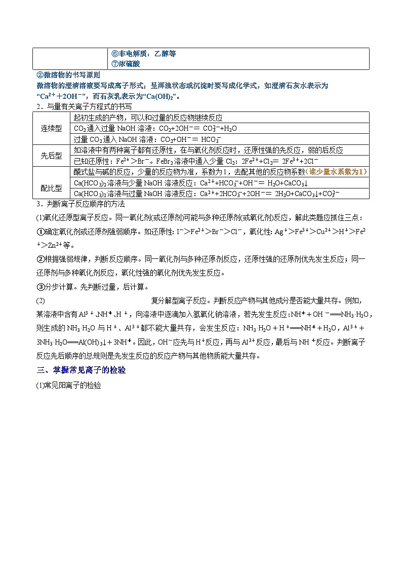 重难点04 离子反应与离子方程式-2025年高考化学 热点 重点 难点 专练（北京专用）（解析版）第3页