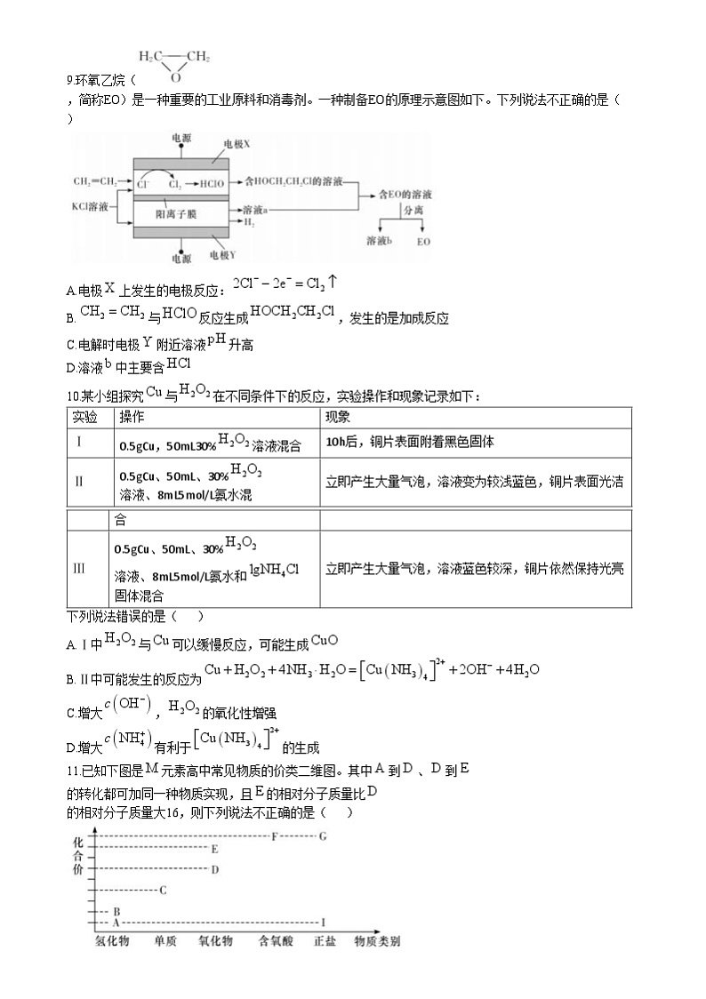 湖南省长沙市长郡中学2024-2025学年高三上学期月考（四）化学试题（Word版附答案）第3页