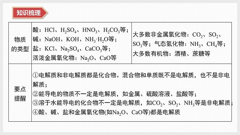 2025年高中化学学业水平总复习  课时3　离子反应  课件第4页