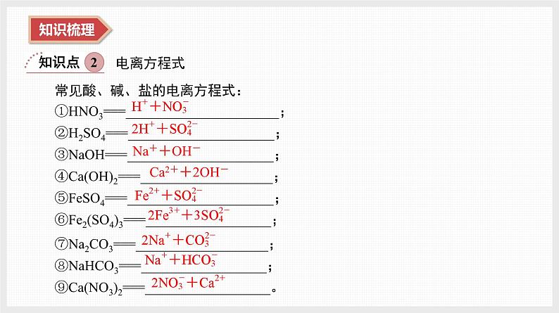 2025年高中化学学业水平总复习  课时3　离子反应  课件第5页