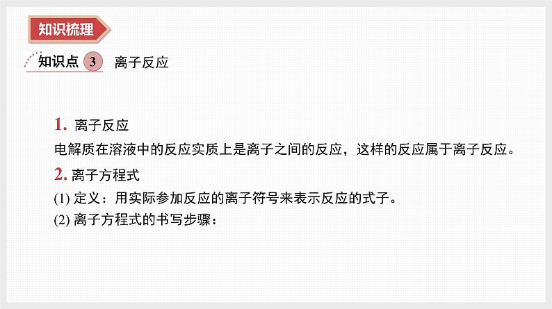 2025年高中化学学业水平总复习  课时3　离子反应  课件第6页