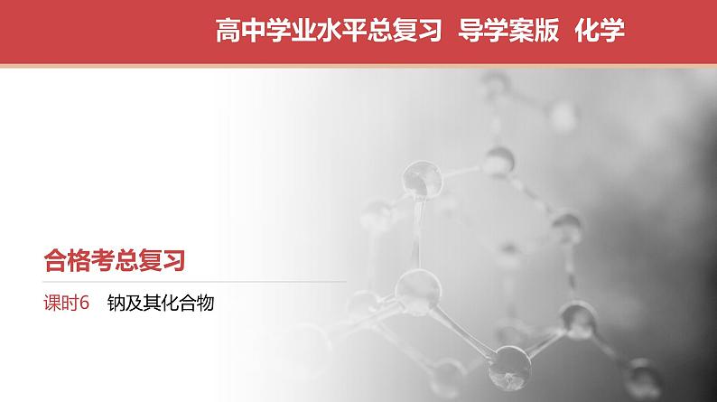 2025年高中化学学业水平总复习  课时6　钠及其化合物  课件第1页