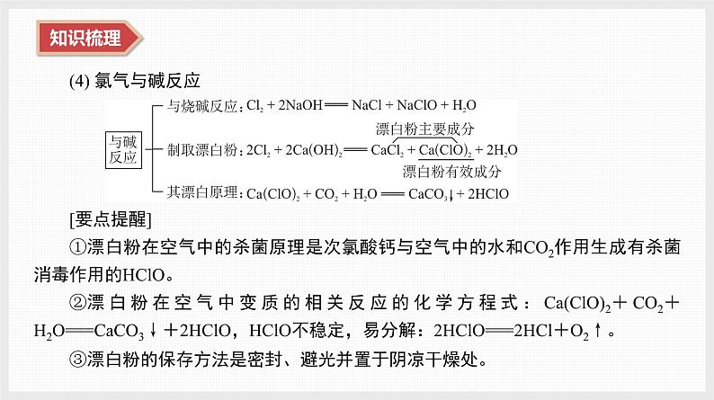 2025年高中化学学业水平总复习  课时8　氯及其化合物  课件第7页