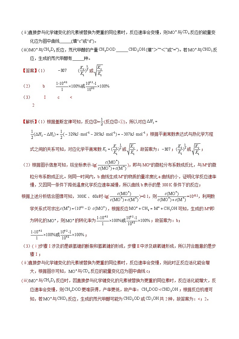 十年高考化学真题（2014-2023）分项汇编专题64原理综合题——反应热化学平衡（Word版附解析）第2页