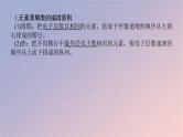 2025版高考化学全程一轮复习第26讲元素周期表元素的性质课件