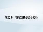 第11章 化学综合实验 第55讲 物质制备型综合实验课件--2025年高考化学一轮总复习考点课件