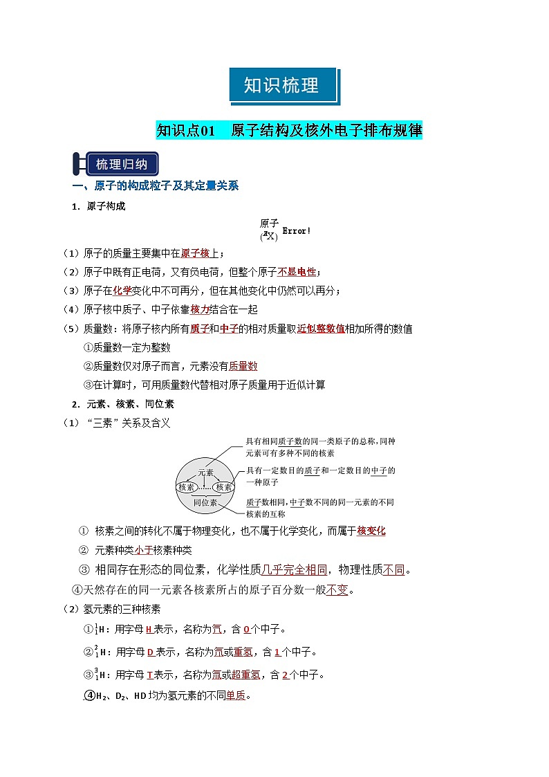 专题13 元素周期表、元素周期律（解析版） 第2页