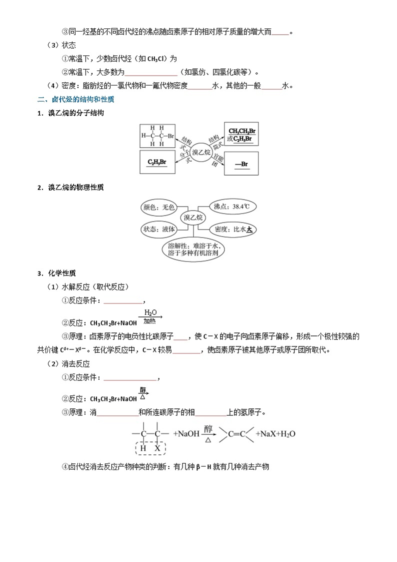 专题27 烃的衍生物-2025年高考化学一轮复习知识点（新高考专用）（原卷版）第3页