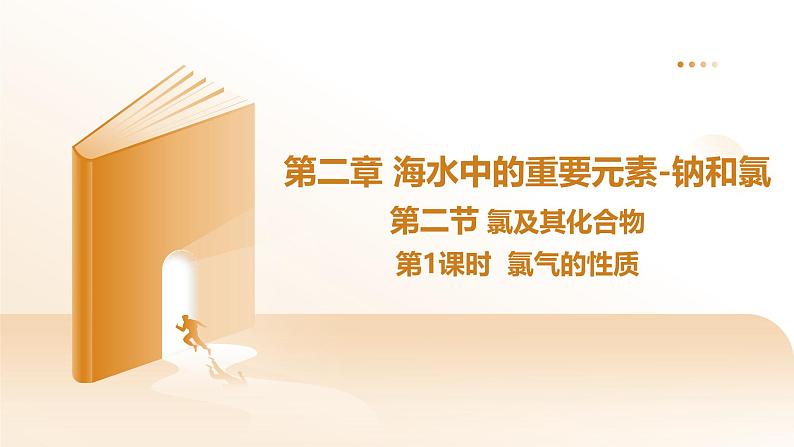 2.2.1氯气的性质 课件2024-2025学年高一上学期化学人教版（2019）必修一第1页