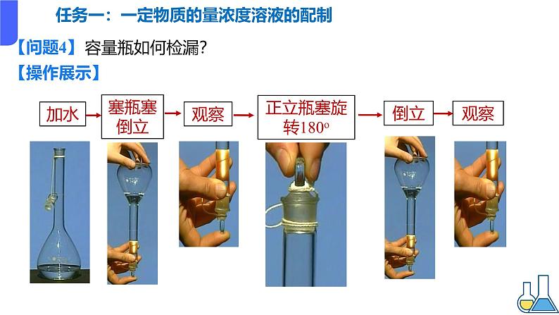 2.3.4一定物质量浓度溶液的配置 课件2024-2025学年高一上学期化学人教版（2019）必修一第5页