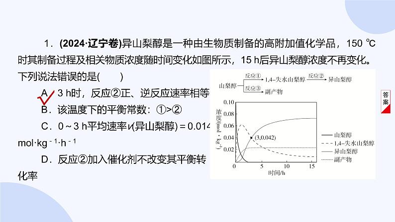 题型14  化学反应速率与化学平衡第4页