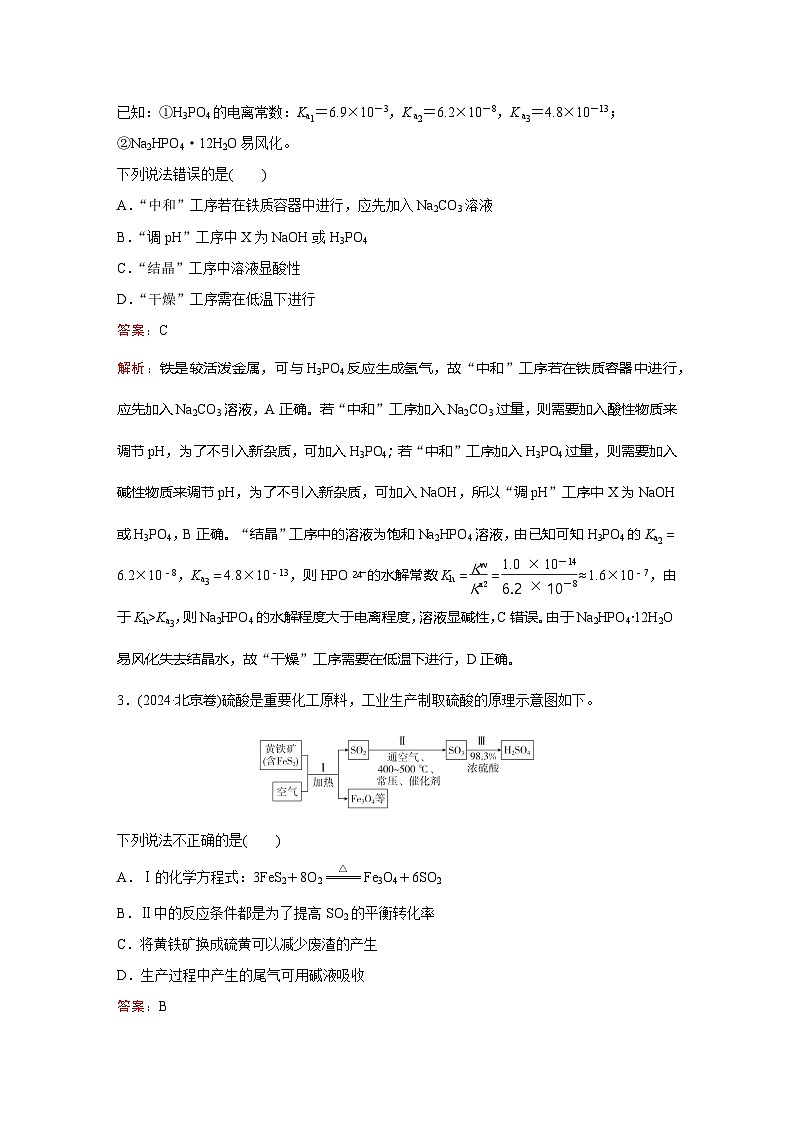 题型16  微型工艺流程第2页