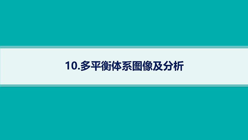 2025届高考化学二轮复习（山东版）10.多平衡体系图像及分析 课件第1页