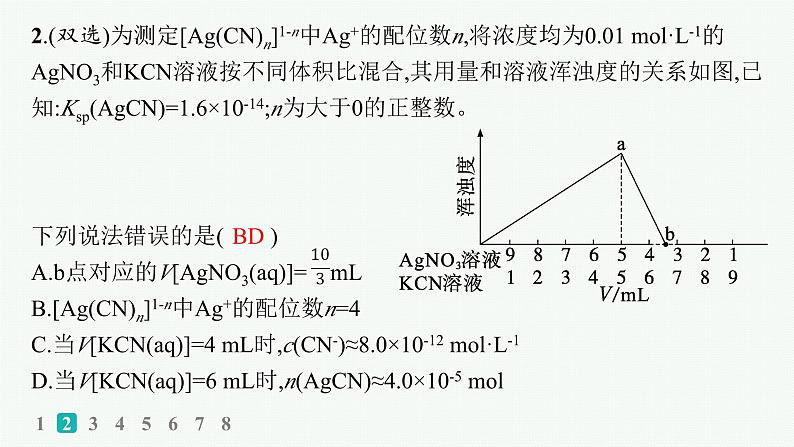 2025届高考化学二轮复习（山东版）13.沉淀溶解平衡曲线及分析 课件第6页