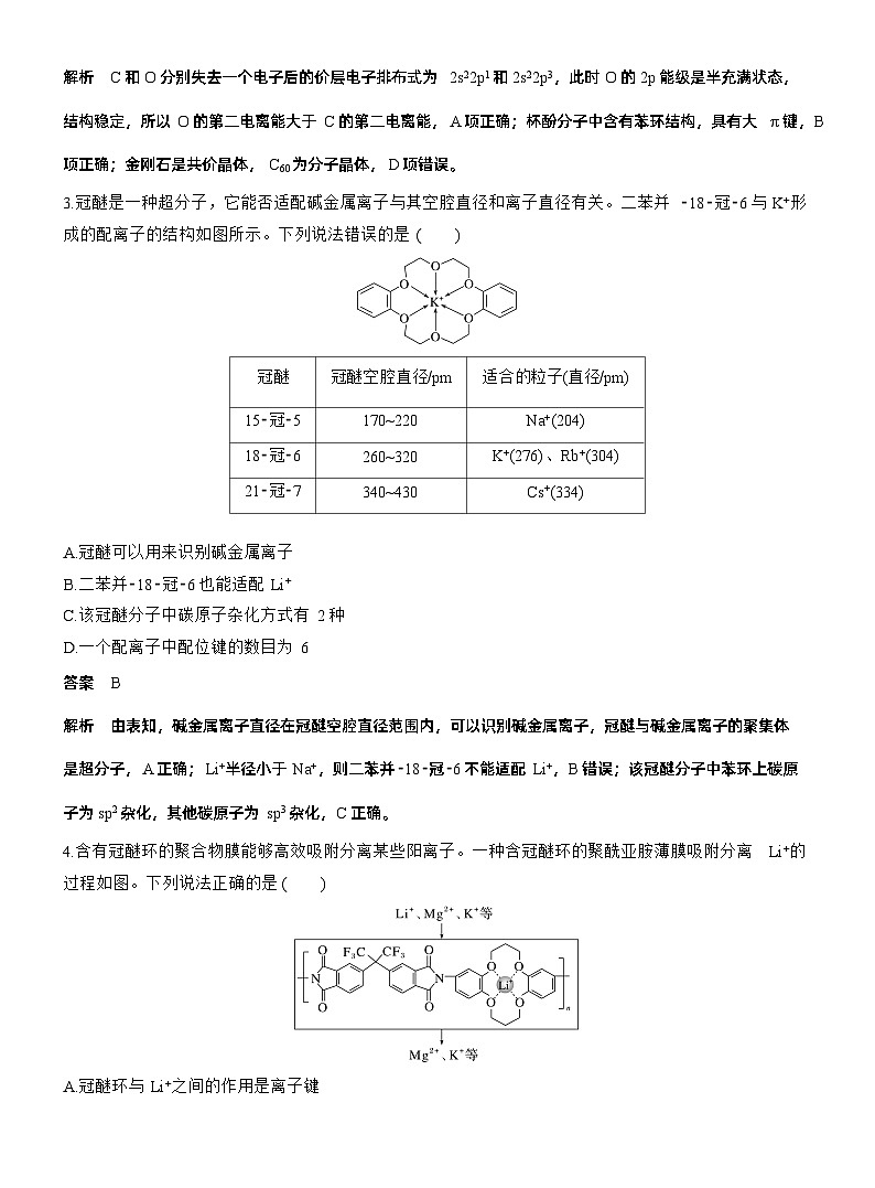 考前特训 (八)离子液体　超分子--2025年高考化学大二轮专题复习（教师版）第2页