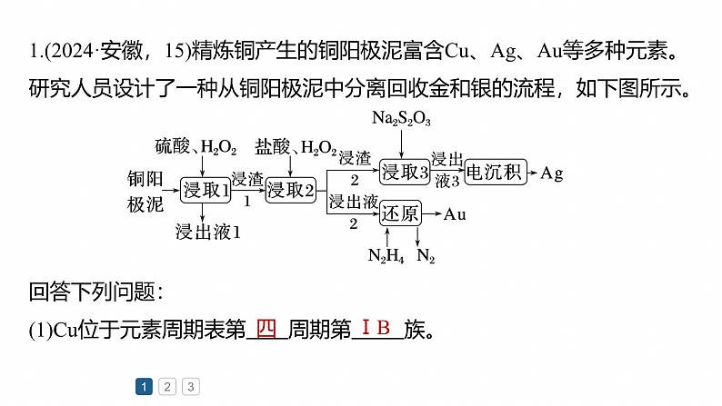 专题六　大题突破2　化工流程题的综合分析--2025年高考化学大二轮专题课件第5页