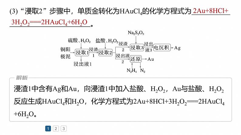 专题六　大题突破2　化工流程题的综合分析--2025年高考化学大二轮专题课件第7页