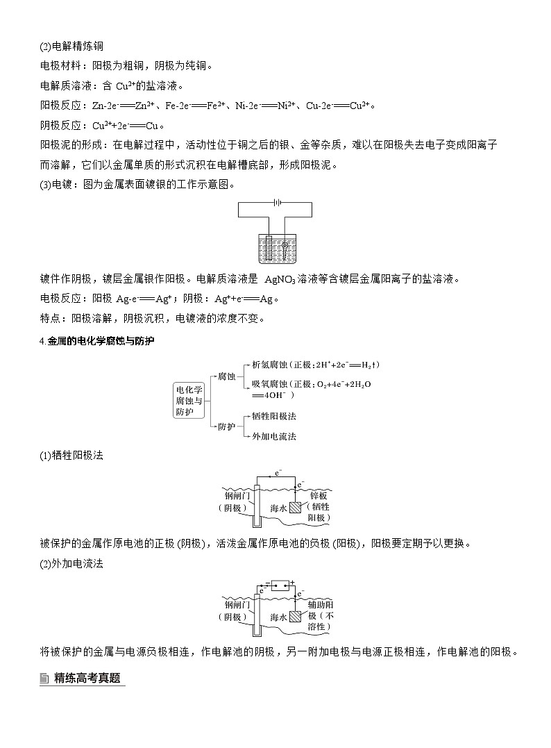 专题四　选择题专攻2　电解原理的多方面应用--2025年高考化学大二轮专题复习（学生版）第2页