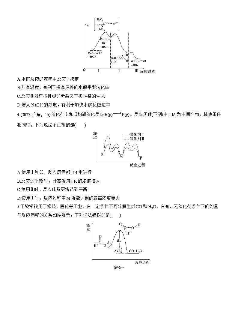 专题五　选择题专攻1　物质能量、能垒变化图像分析--2025年高考化学大二轮专题复习（专练）第2页
