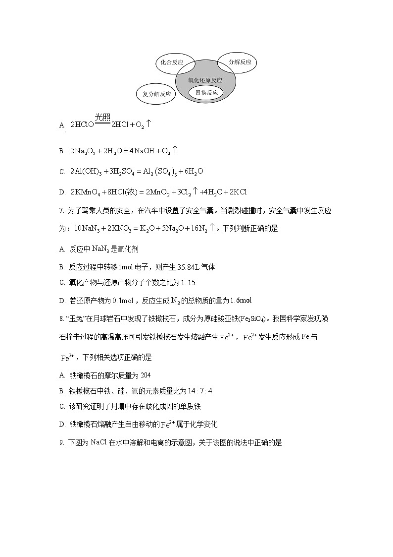 2023~2024学年安徽省江南十校高一上学期12月分科诊断联考 化学试卷第3页