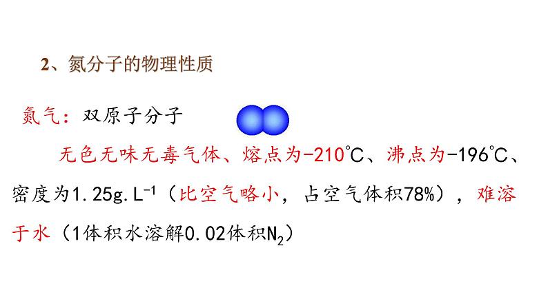 5.2.1氮气和氮的固定 课件 高一下学期化学人教版（2019）必修第二册第7页