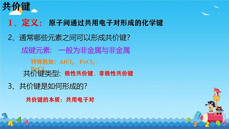 2.1共价键  课件高二下学期化学人教版（2019）选择性必修二第3页