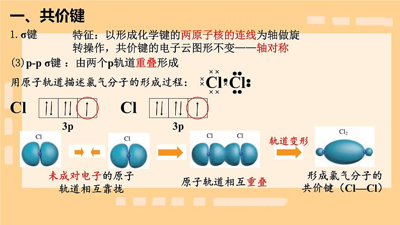 2.1第2课时  共价键  课件年高二下学期化学人教版（2019）选择性必修二第6页