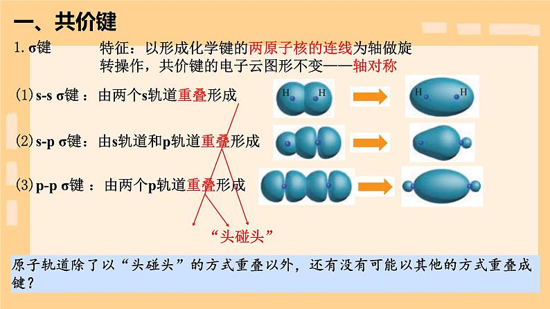 2.1第2课时  共价键  课件年高二下学期化学人教版（2019）选择性必修二第7页