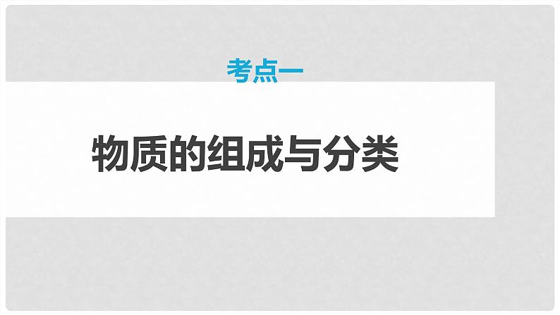 第01讲 物质的组成、性质和变化 2024高考化学一轮复习高频考点精讲（新教材新高考） 课件第4页