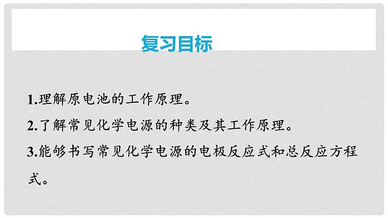 第39讲 原电池 化学电源 2024高考化学一轮复习高频考点精讲（新教材新高考） 课件第2页