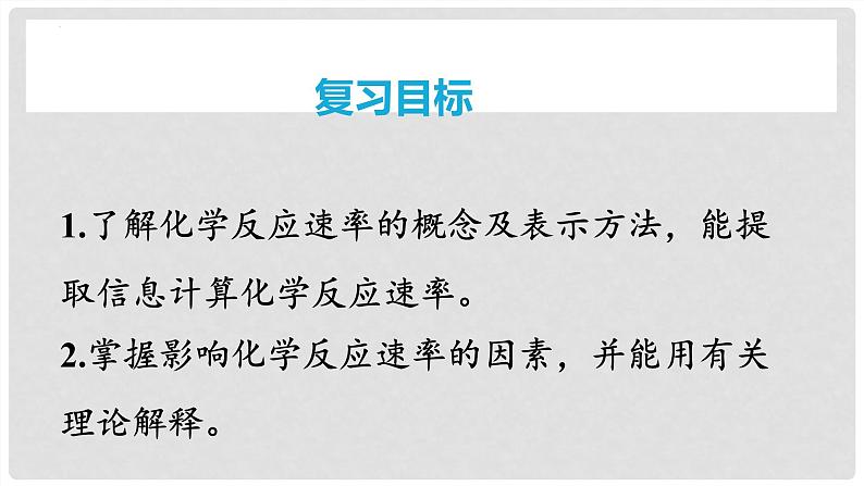 第44讲 化学反应速率及影响因素 2024高考化学一轮复习高频考点精讲（新教材新高考） 课件第2页