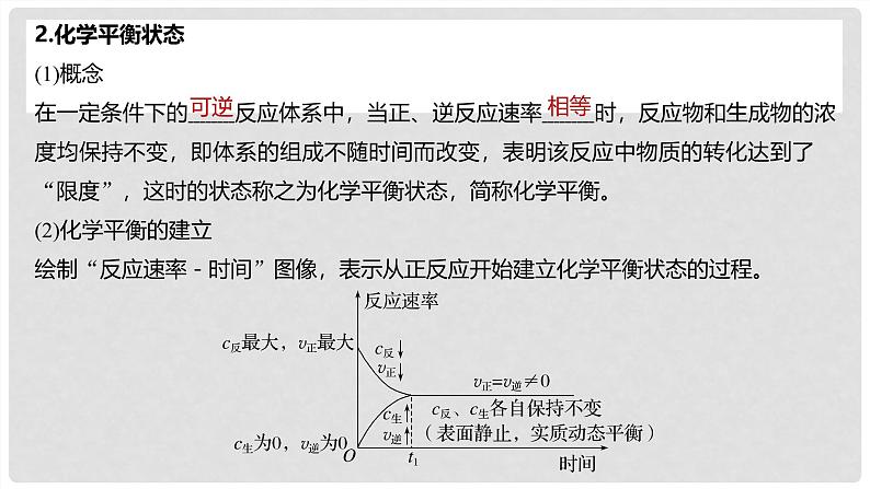 第46讲 化学平衡状态与平衡常数 2024高考化学一轮复习高频考点精讲（新教材新高考） 课件第5页