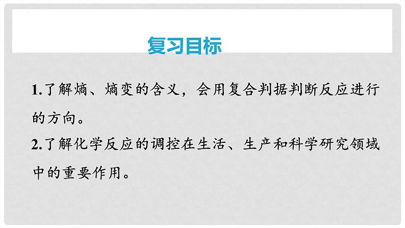 第49讲 化学反应的方向与调控 2024高考化学一轮复习高频考点精讲（新教材新高考） 课件第2页