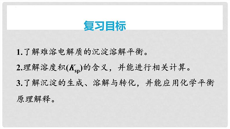 第58讲 难溶电解质的沉淀溶解平衡-2024高考化学一轮复习高频考点精讲（新教材新高考） 课件第2页