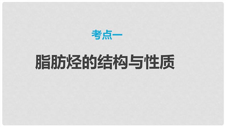 第63讲 烃 化石燃料-2024高考化学一轮复习高频考点精讲（新教材新高考） 课件第3页