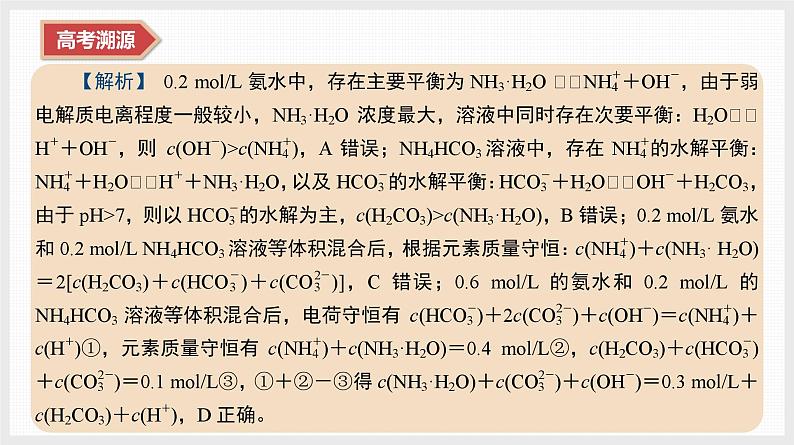 专题3　微专题5　电离平衡　盐类水解　沉淀溶解平衡第7页