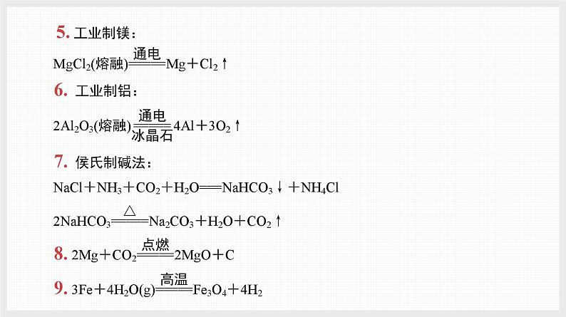 主题2　回归1　化学(或离子)方程式第3页