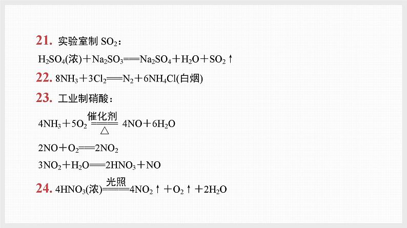 主题2　回归1　化学(或离子)方程式第6页